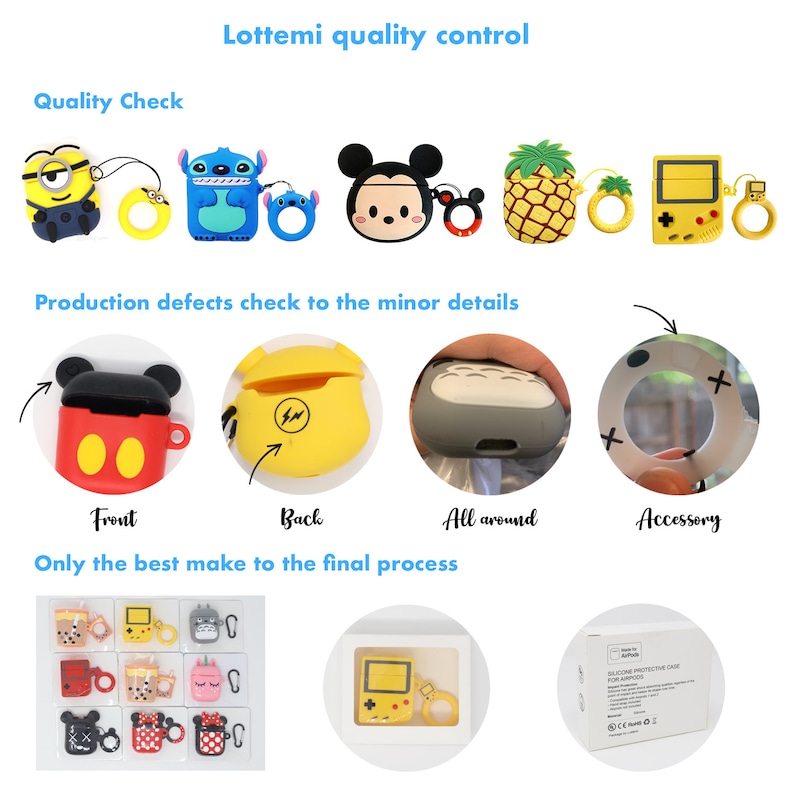 Pooh Hunny Silicone Cover for Apple Airpods Purse CharmsDisneyKey Cap Cute GIFT For Her Him Boyfriend Girlfriend Ready to ship