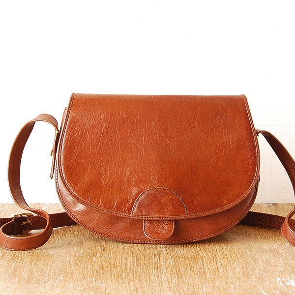 Vintage Leather Handbag Etsy