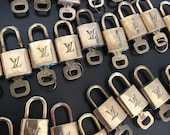 SPECIAL Spring Sale Louis Vuitton padlock and one key lock brass gold brass