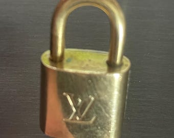 Pinkerly Special Louis Vuitton Padlock and One Key #331 Lock Brass