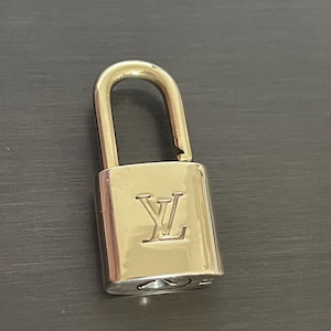 Cadeado Louis Vuitton e fechadura SEM CHAVE #321 latão #11405