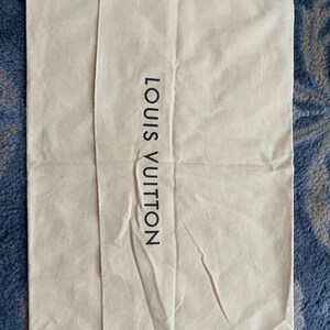 Louis Vuitton Dust Bag, bolsa para pó, 13 x 18, item nº 11688
