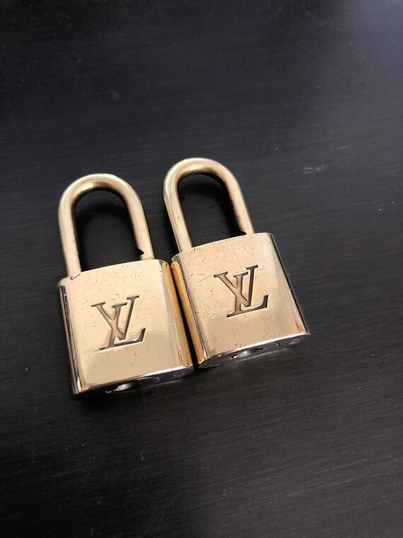 Louis Vuitton padlock and NO KEY #332 and 327 lock