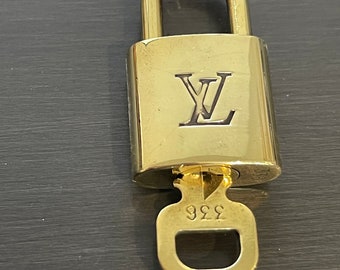 Pinkerly Special Louis Vuitton Padlock and One Key 321 Lock Brass Etsy