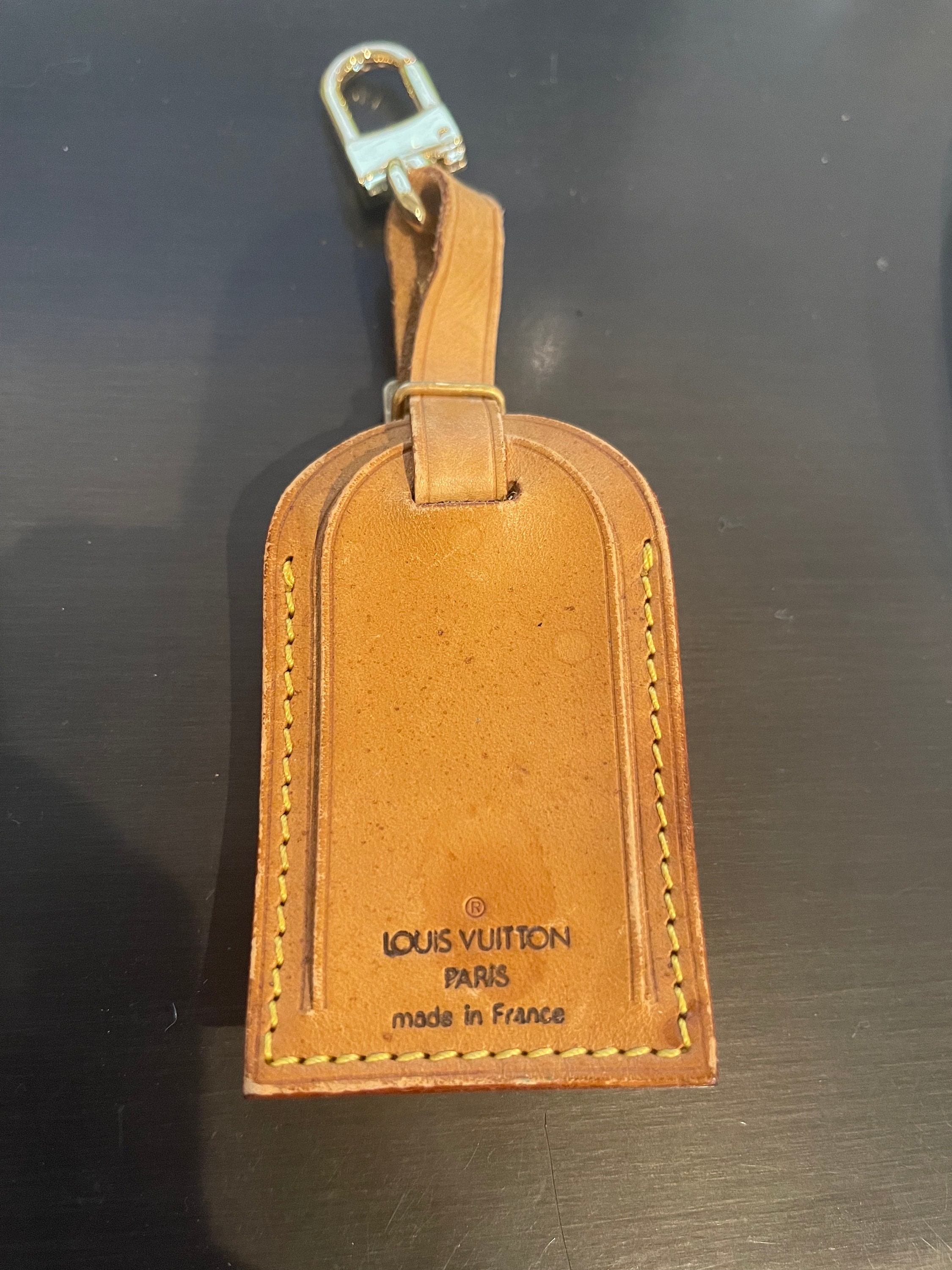 LOUIS VUITTON, LUGGAGE TAG