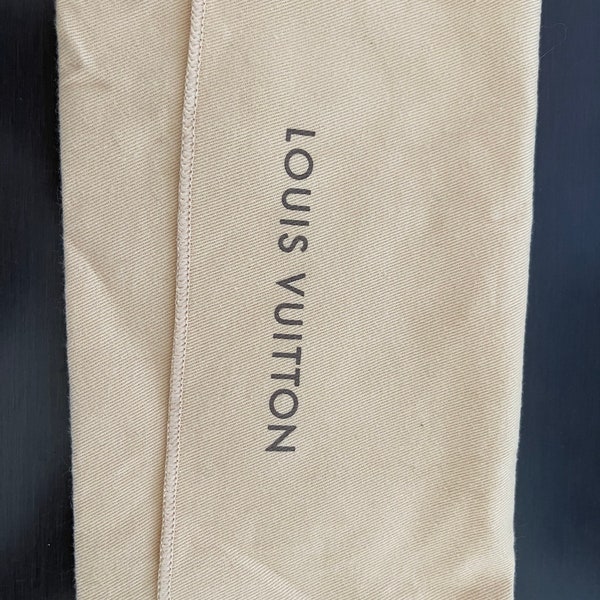 Louis Vuitton Dust Bag dustbag 7.75 x 4.75 item#10147