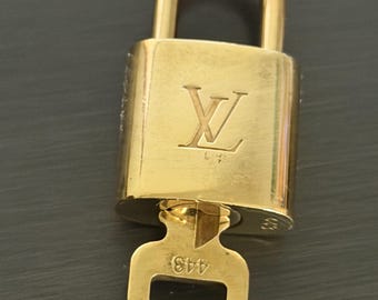 Vintage Louis Vuitton LV Padlock 318 With Keys, Vintage Padlock