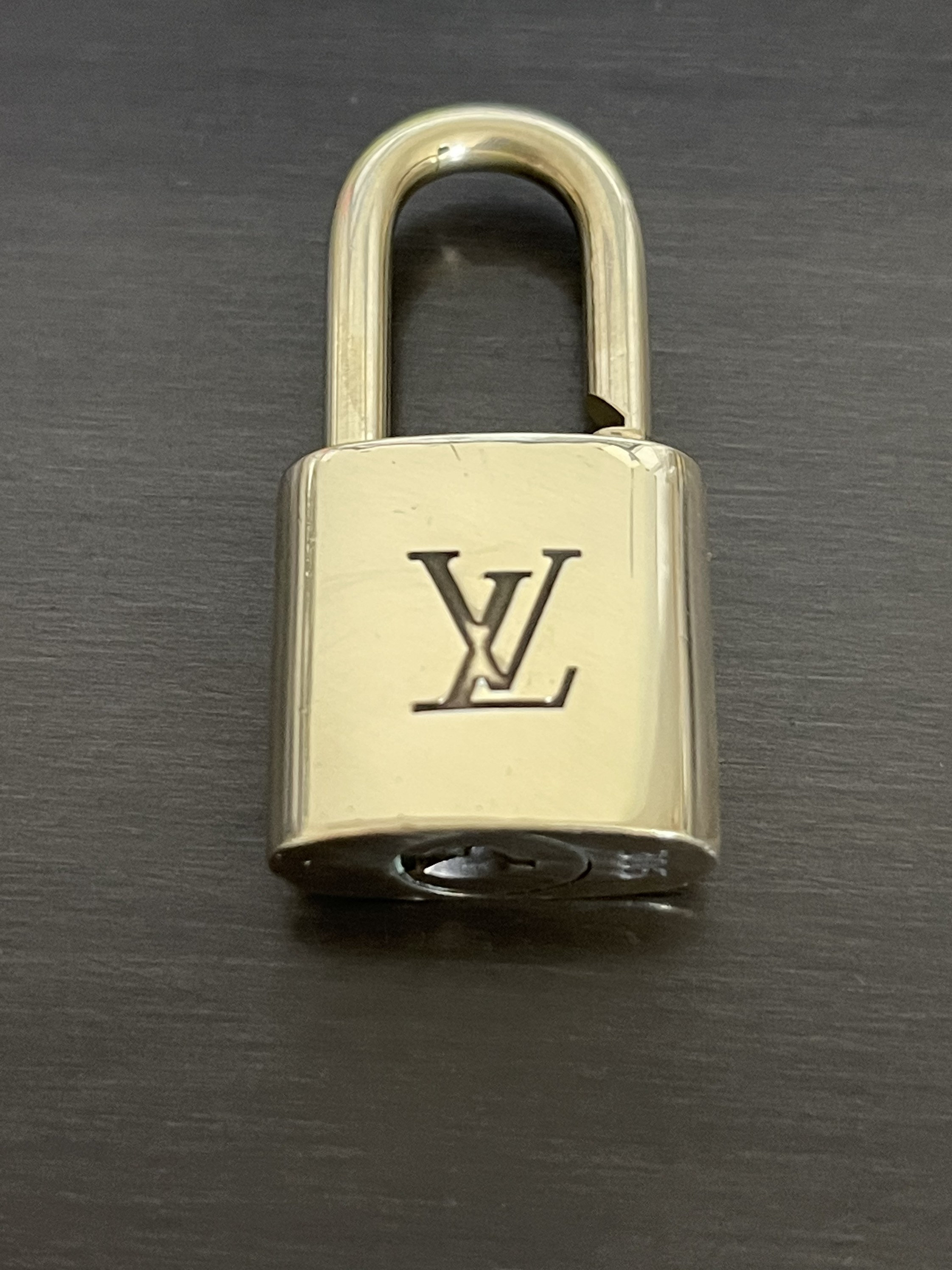 LV lock necklace #323 (no key)