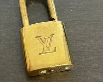 Louis Vuitton Padlock and NO KEY 318 and 316 Lock Brass 