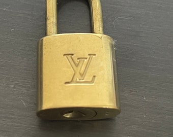Louis Vuitton Padlock and KEY 322 Lock Brass 