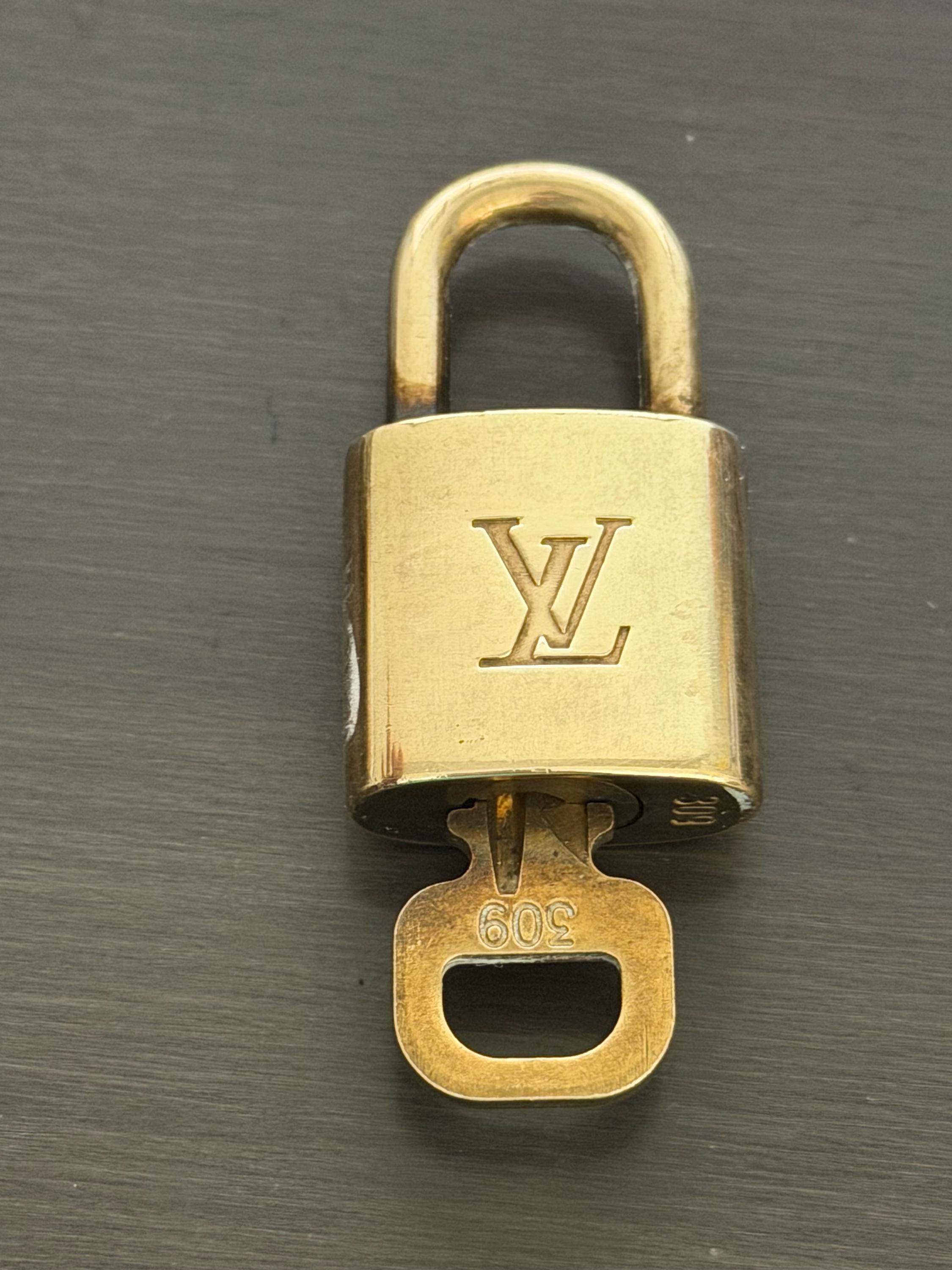 Vintage Louis Vuitton Lock &key - Etsy