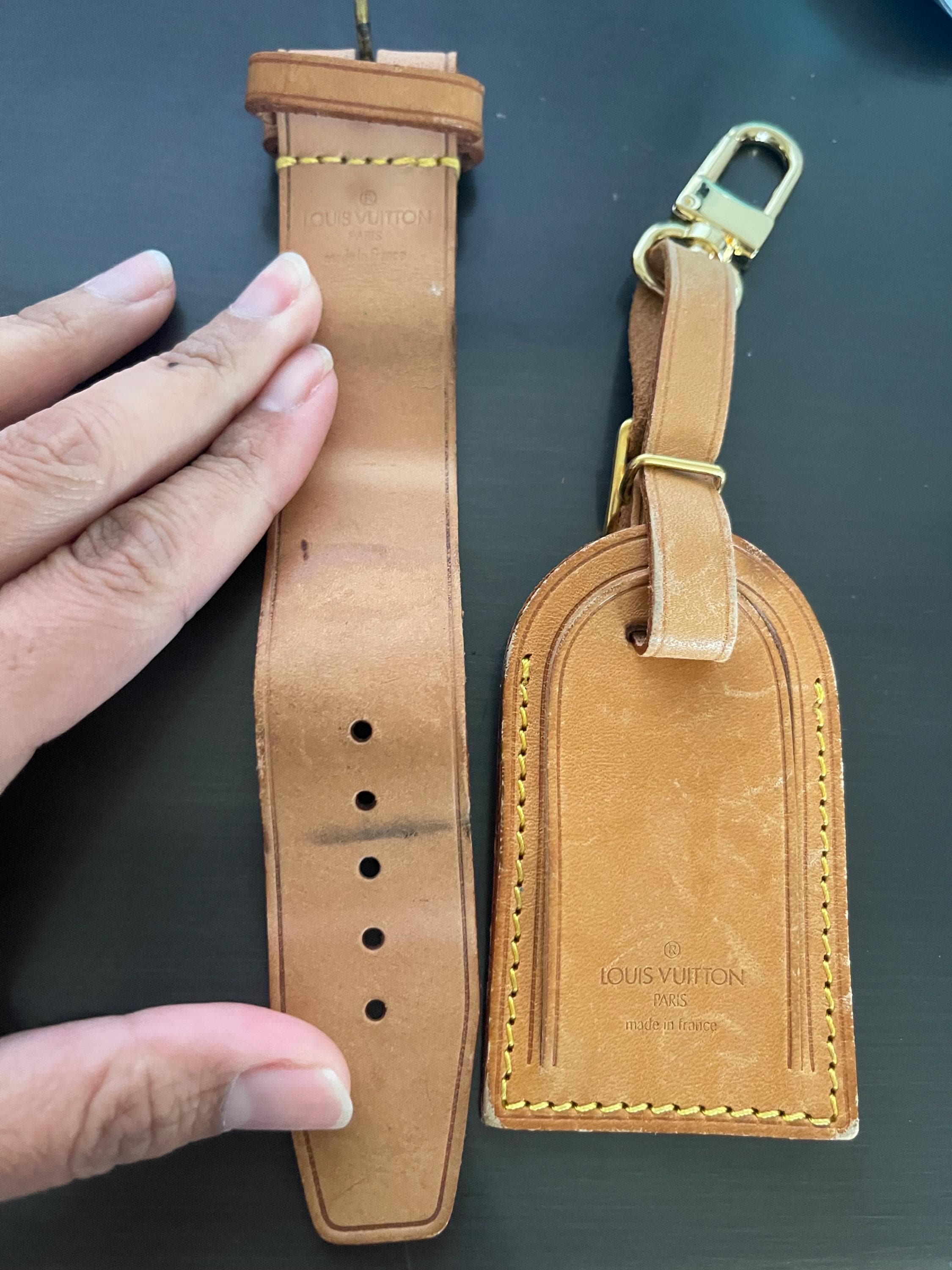 Louis Vuitton Name Id Luggage Tag - Etsy