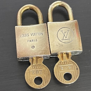 Louis Vuitton 南京錠 真鍮製 ピンカリースペシャル ルイ・ヴィトン 南京錠とキー1個 #330 ロック