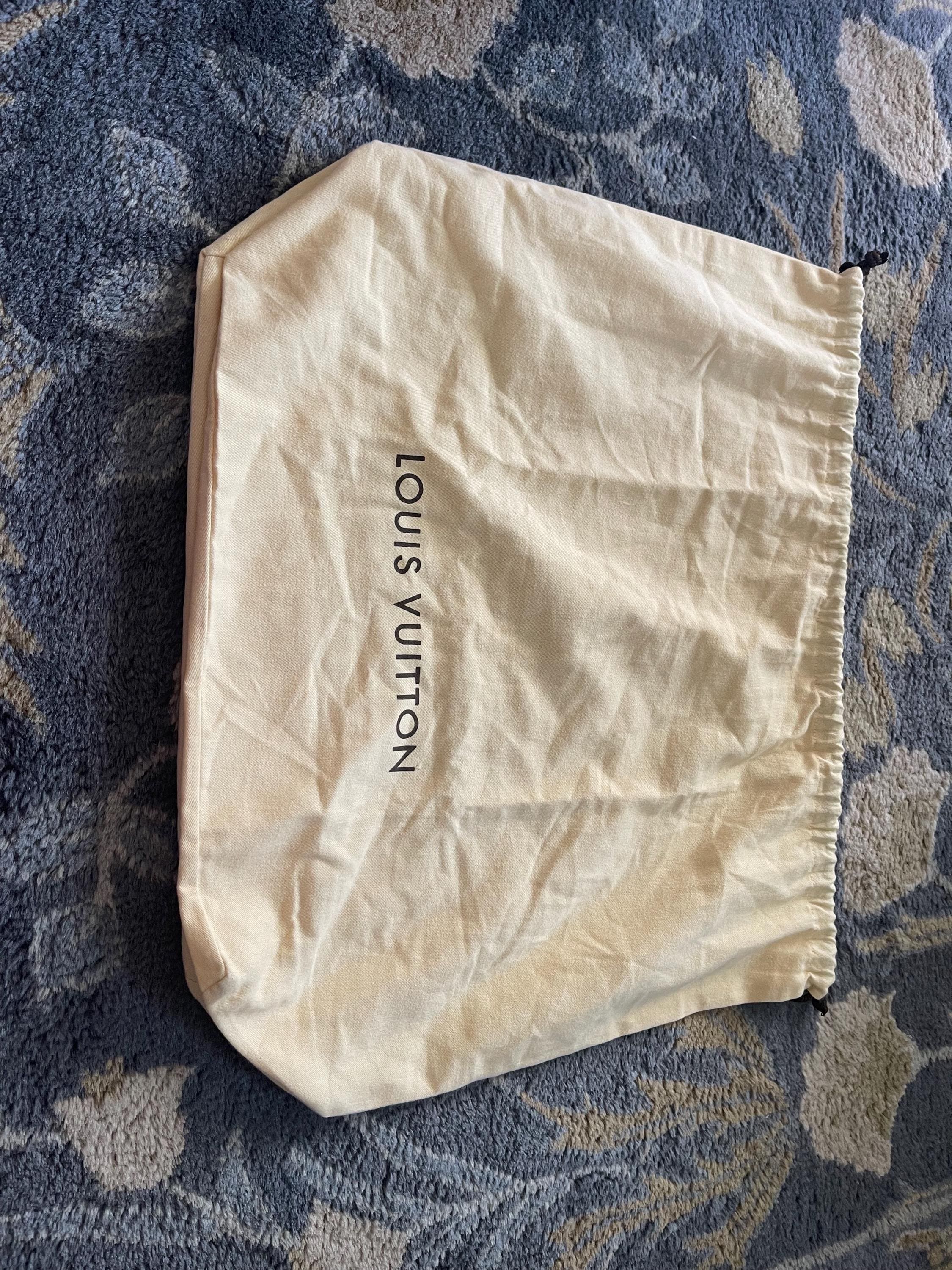 Louis Vuitton Dust Bag Dustbag 25 X 20 Drawstring Item#12033 