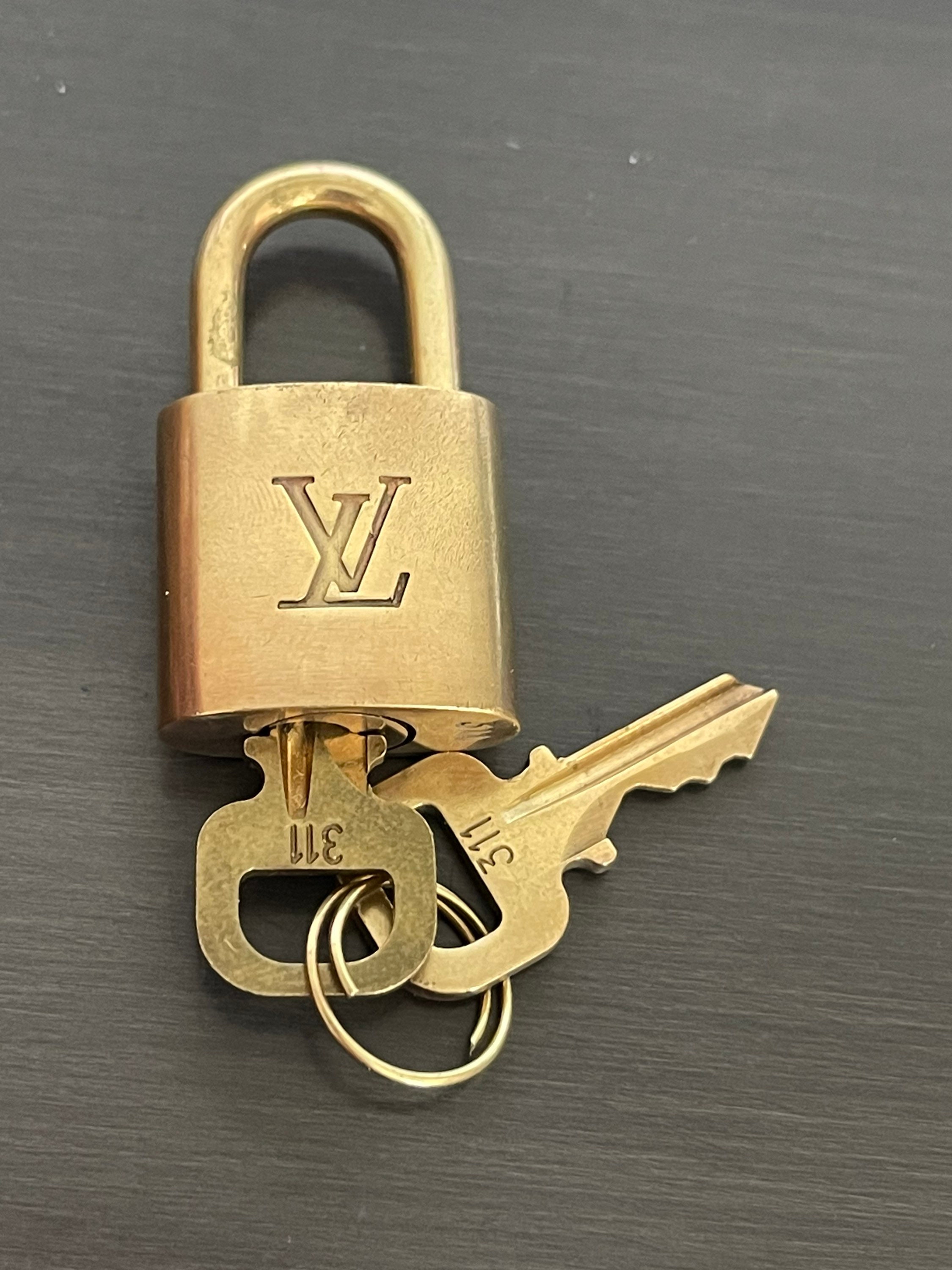 Louis Vuitton Padlock Key Replacement LV Lock Keys Accessories Authentic