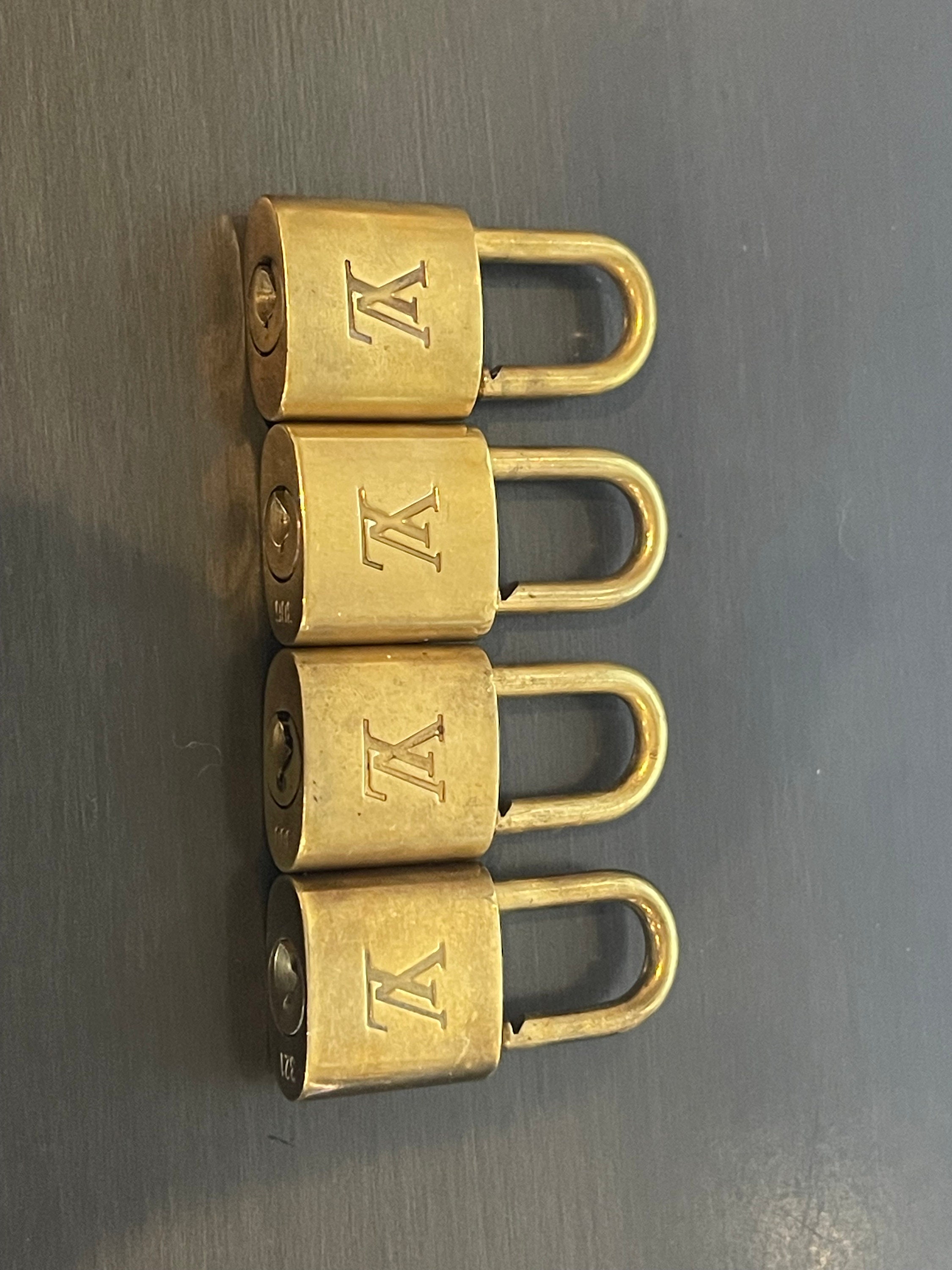 Louis Vuitton Padlock and NO KEY 302 306 321 and 300 Lock 