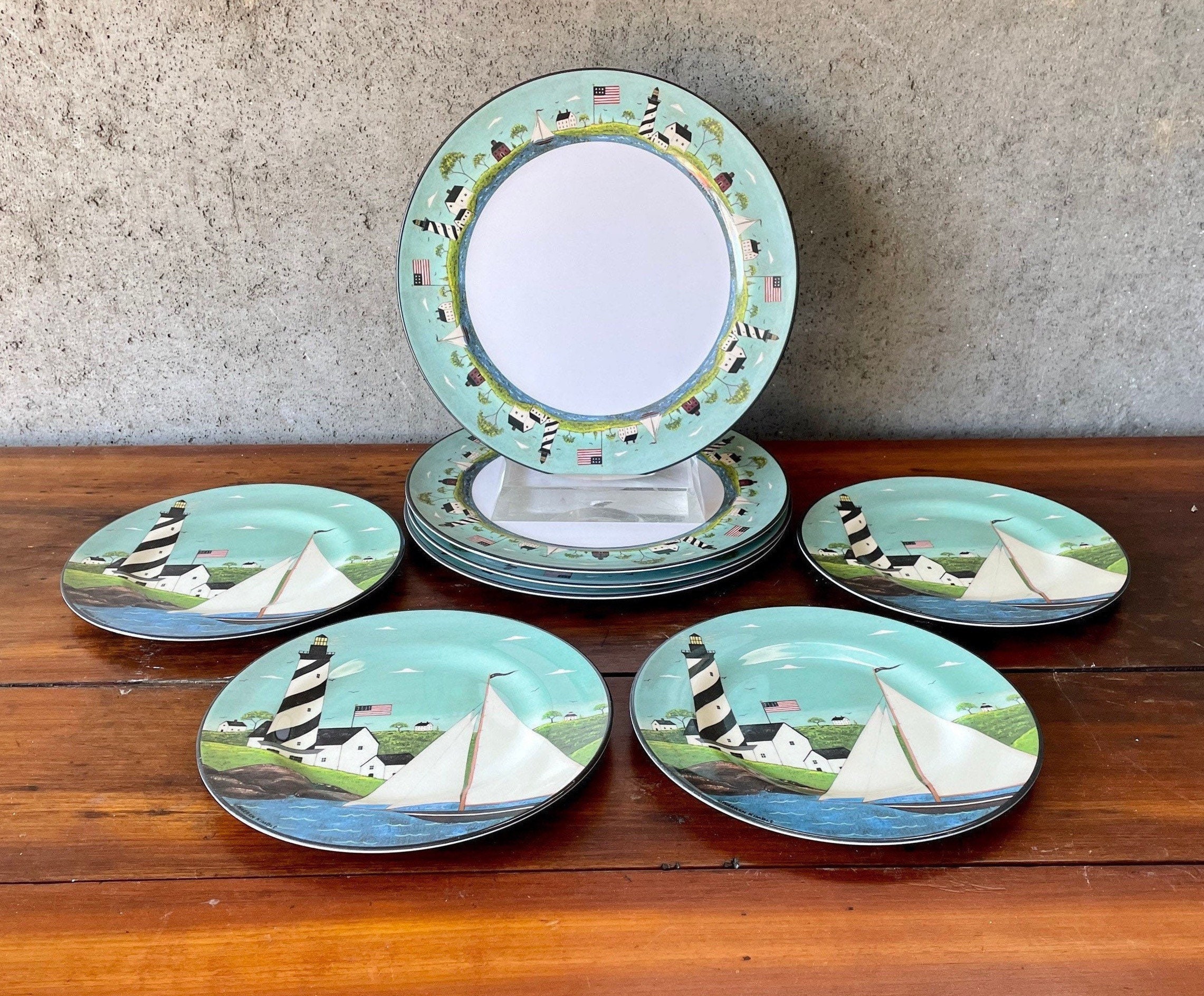 Set/8 WARREN KIMBLE for Sakura Melamine 11 Dinner Plates - Etsy Set/8 WARREN KIMBLE for Sakura Melamine 11 Dinner Plates - Etsy