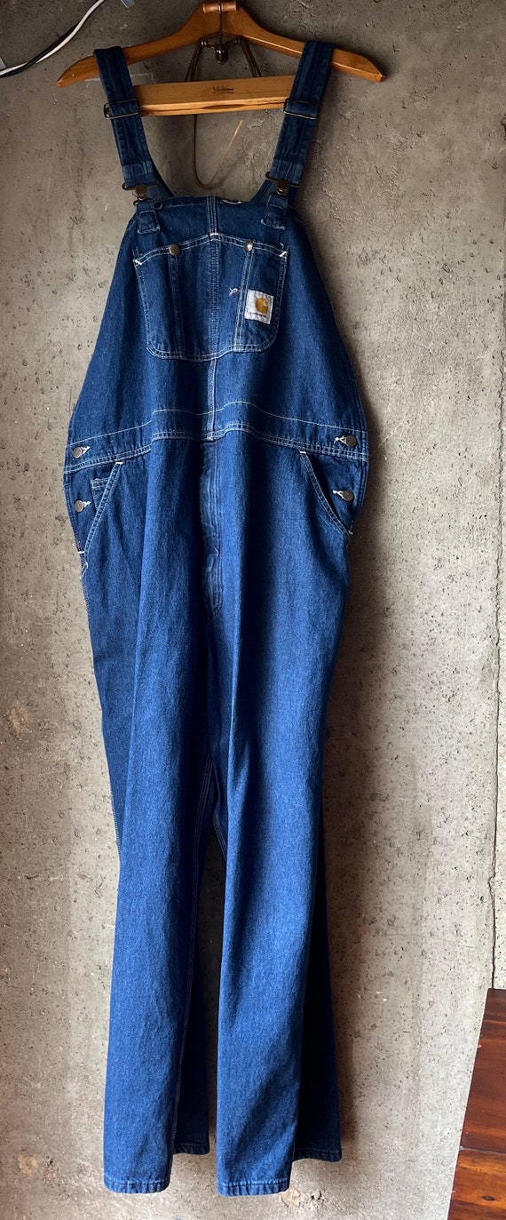 Vintage CARHARTT Overalls - A+ Unworn Condition -… - image 2