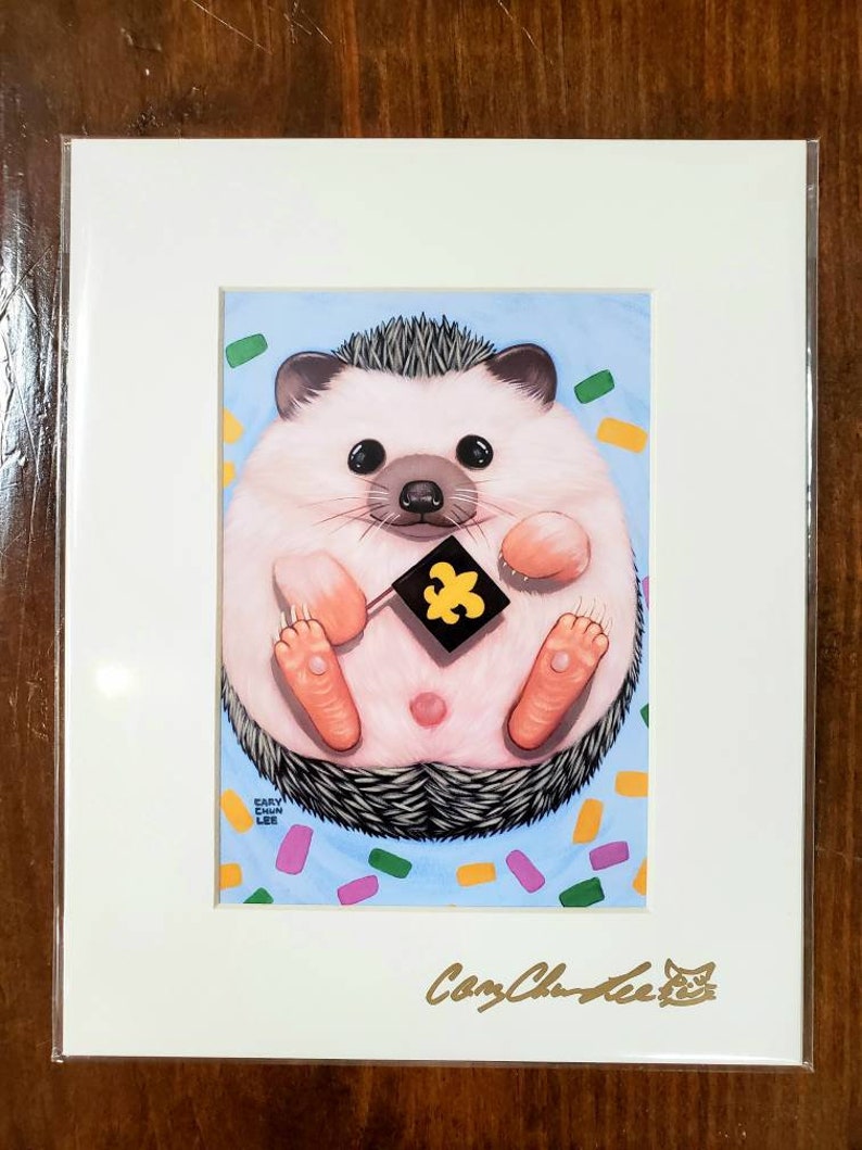 Baby Hedgehog Print