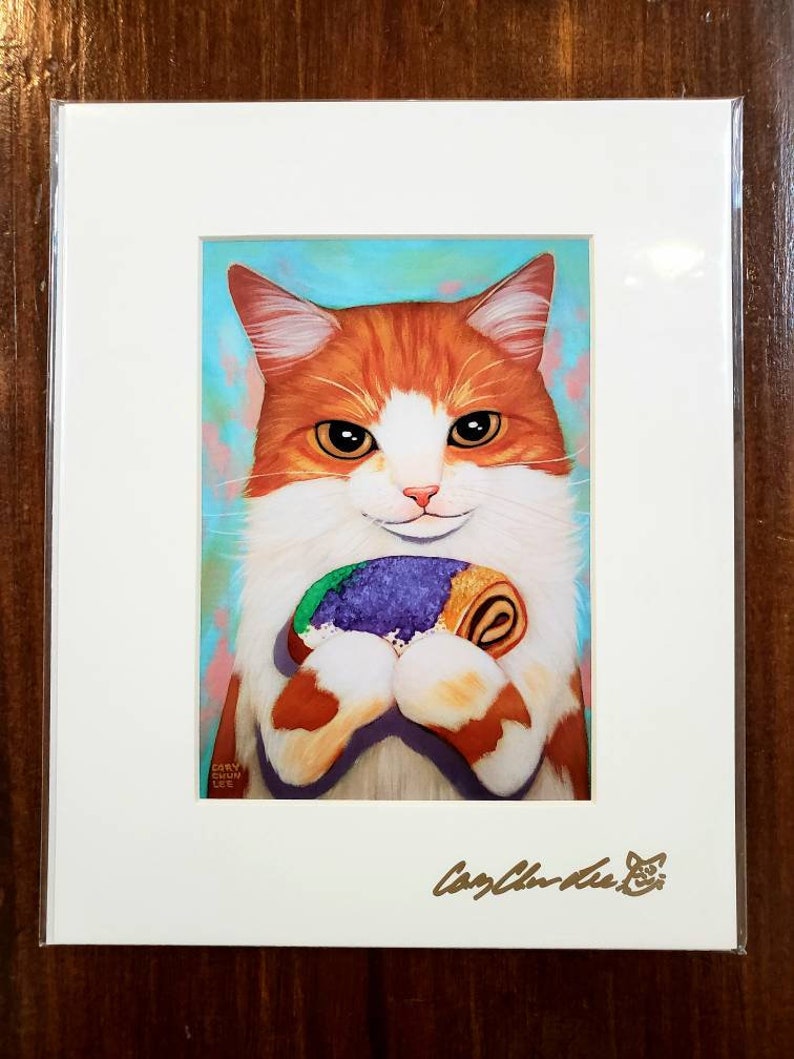Piece Of King Cake Print