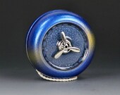 Toy Yo-Yo...Blue with Gold Stripe and Prism-Effects Prop Series