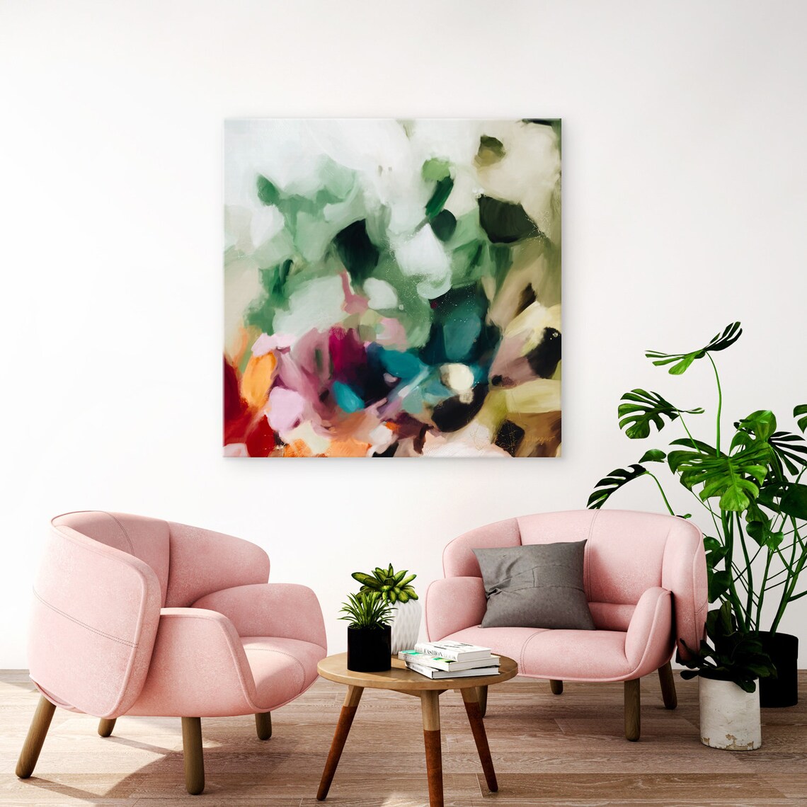 Marisol oversized wall art Abstract Art abstract print Etsy