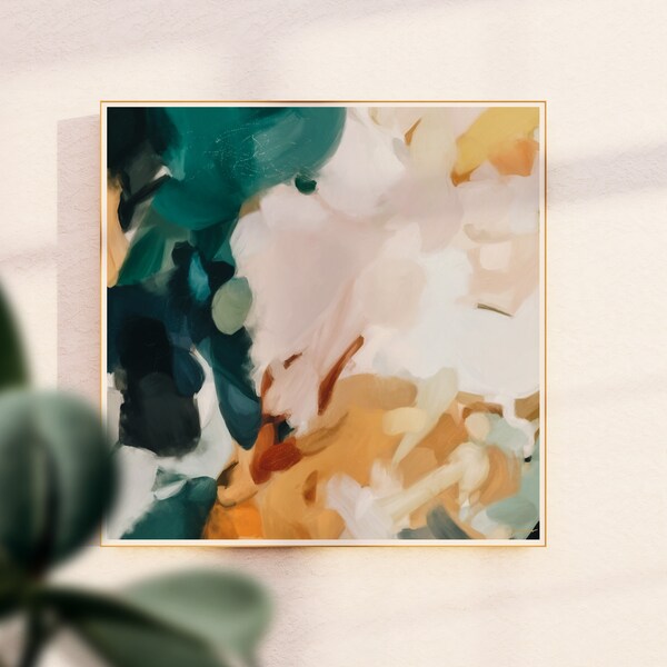 Emerald Green Wall Art Etsy