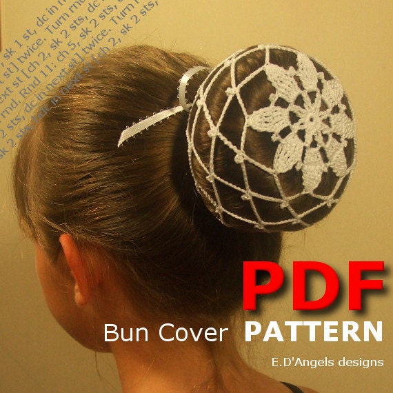 Crochet Bun Cover Pattern Crochet Pattern Crochet Etsy
