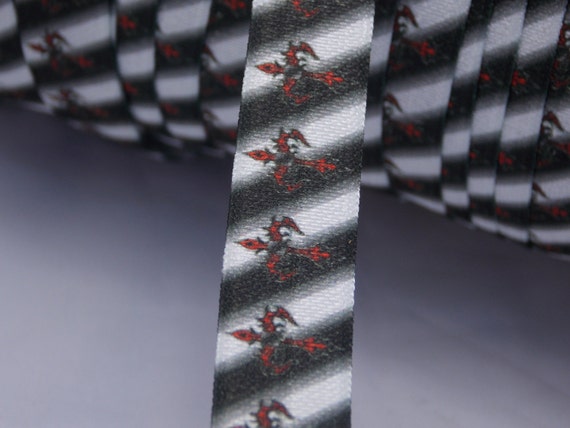 10 Yards Cross Print Fold Over Elastic Foe 5 8 Diy Etsy