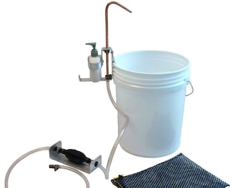 Advanced HAND WASH STATION - Hands free sanitation for rafting and camping.