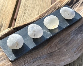Sea Glass Magnet (Sets of 4).  Authentic glass from the beaches of the Pacific Northwest.