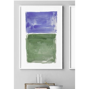 Abstract Art, Abstract Painting, Blue Green Painting, Large Abstract Art, Large Wall Art, Abstract Green, Abstract Wall Art, Modern Painting image 1