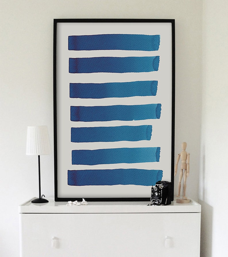 Navy Blue Wall Art Large Abstract Art Navy Blue Painting Etsy Israel