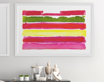 Large Abstract Art, Abstract Painting, Color Field Art, Abstract Art, Red Abstract Art, Color Abstract Painting, Large Wall Art, Abstract