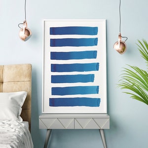Navy Blue Wall Art, Large Abstract Art, Navy Blue Painting, Abstract Art, Minimalist Art, Abstract Blue Painting, Large Wall Art, Abstract