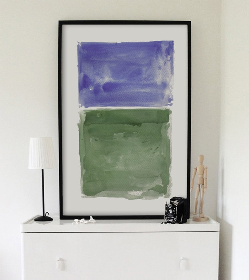 Abstract Art, Abstract Painting, Blue Green Painting, Large Abstract Art, Large Wall Art, Abstract Green, Abstract Wall Art, Modern Painting image 5