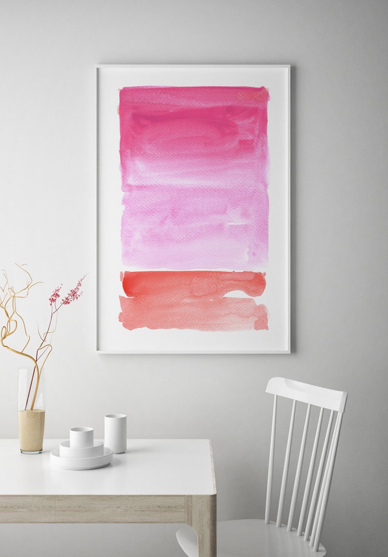 Large Abstract Art Abstract Red Wall Art Abstract Art Set Etsy