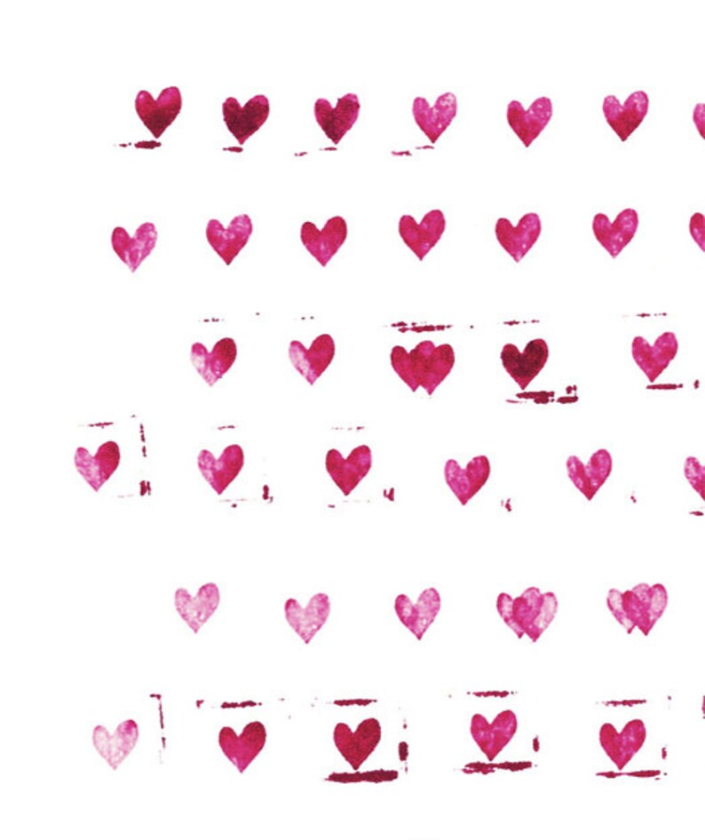 Large Wall Art Heart Art Heart Print Minimalist Print | Etsy