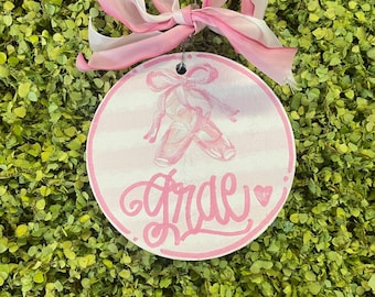 ballet shoe ornament