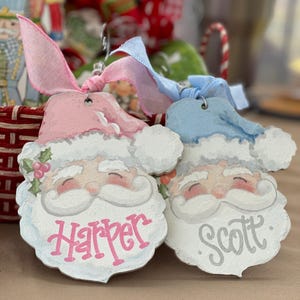 Personalized Santa Ornament