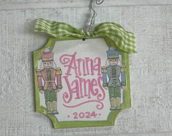 Square Nutcracker ornament