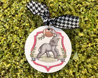 elephant crest ornament