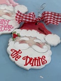 Personalized Santa Ornament