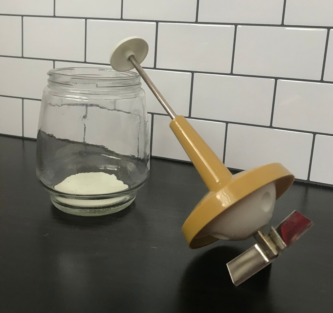 Retro Glass Nut Chopper Etsy