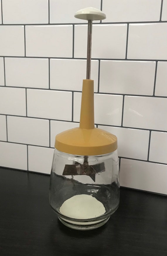 Retro Glass Nut Chopper Etsy