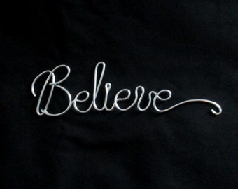 Palabras de alambre, palabras de alambre, palabras decorativas, palabras de escritura de alambre, palabras inspiradoras, escritura de alambre, arte de palabras de alambre, palabras colgantes, adorno.