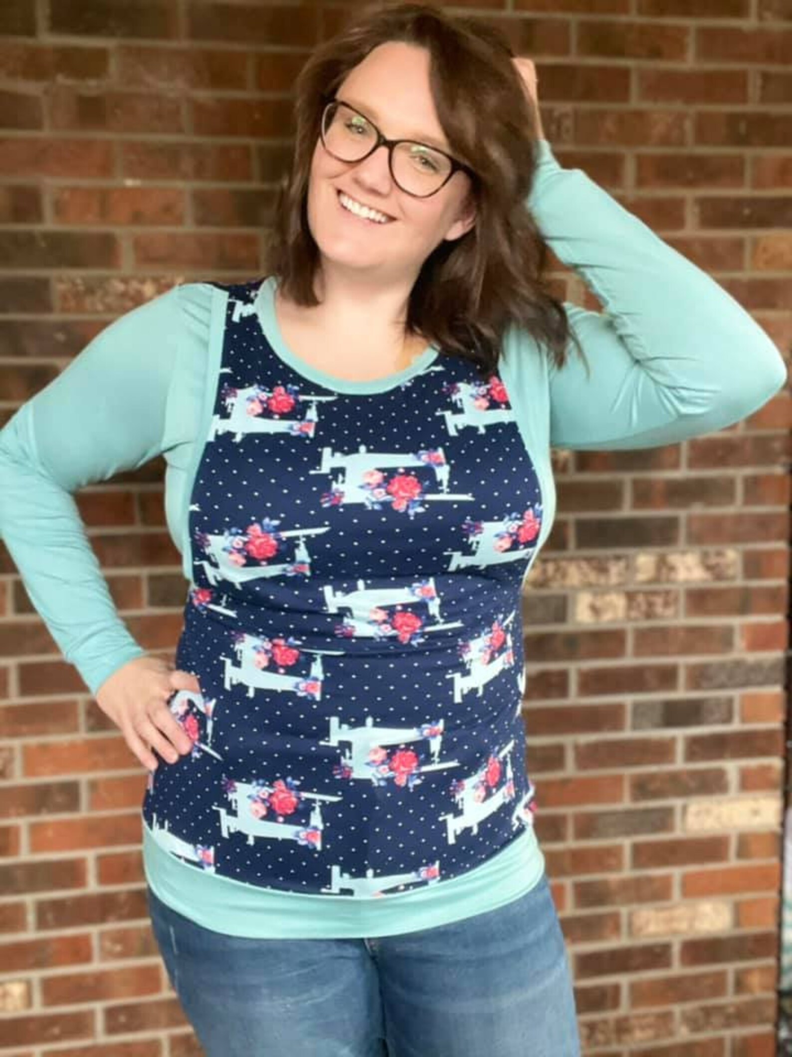 Side Access Nursing Top Pattern Breastfeeding Sewing Pattern Etsy