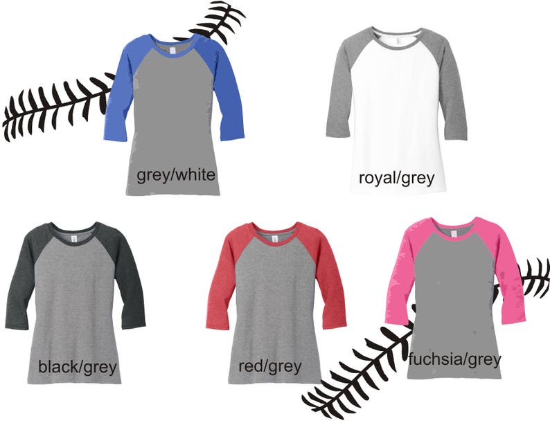Womens softball mom shirt printed on a 34 sleeve triblend soft shirt softball shirt softball mom
