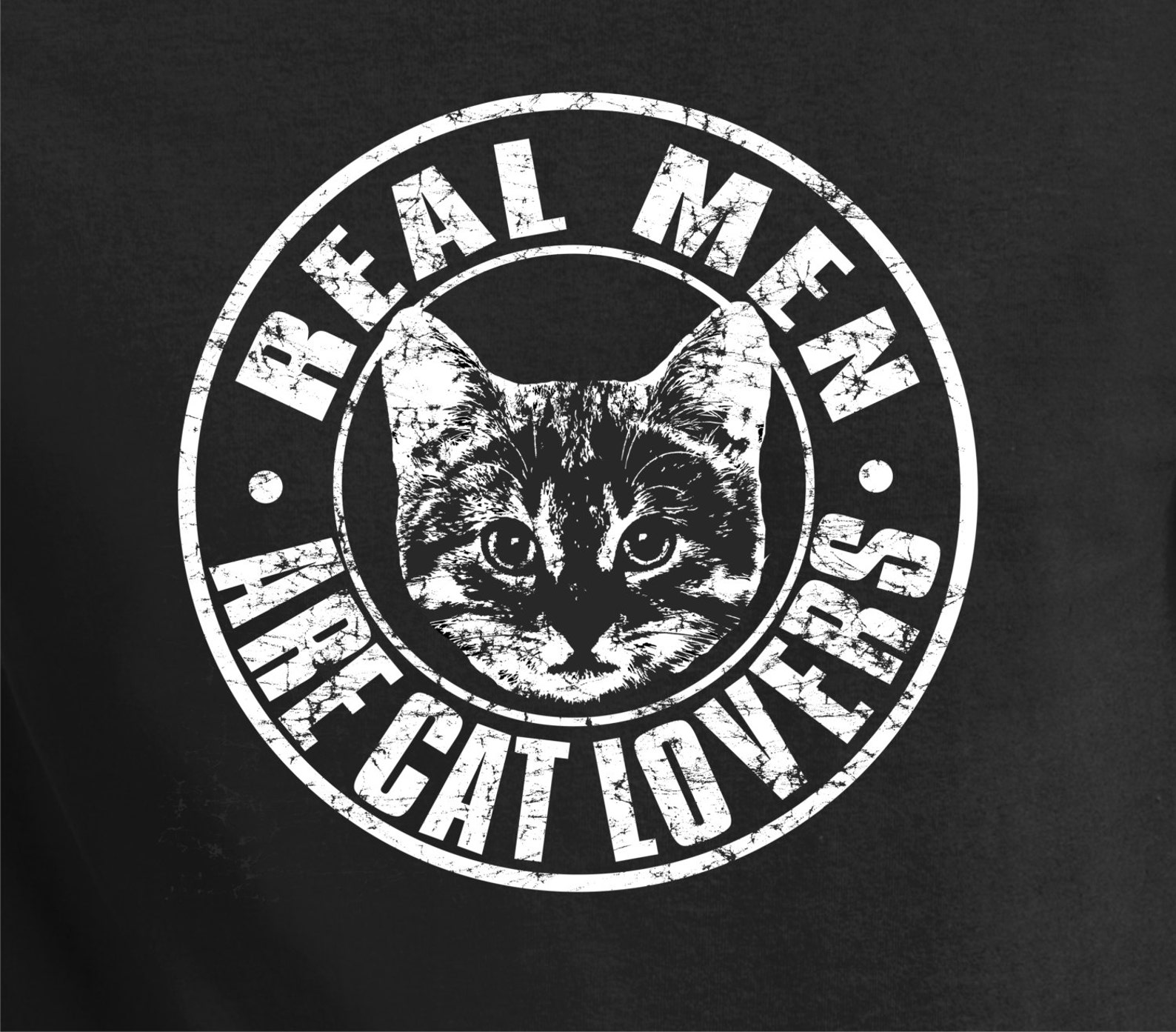 Real Men Love Cats T Shirt Cat Lovers Shirt Husband Real Men Etsy