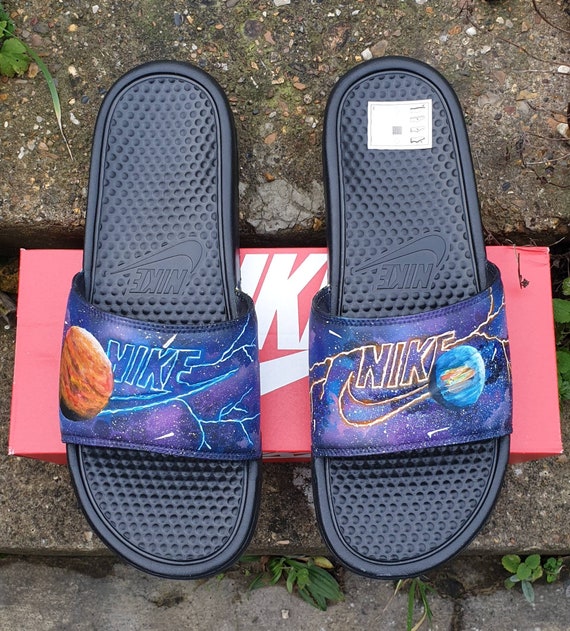 custom benassi slides